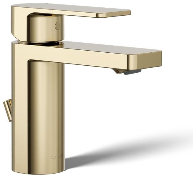 Parallel 0.5 GPM Single Hole Bathroom Faucet