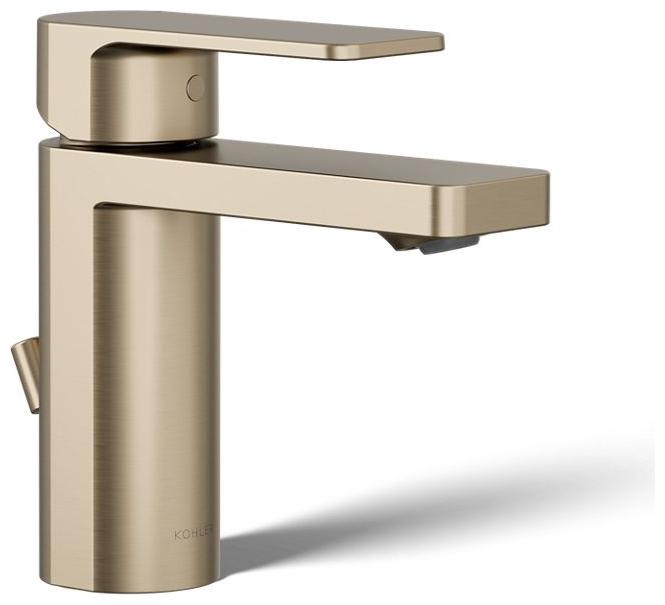 Parallel 0.5 GPM Single Hole Bathroom Faucet