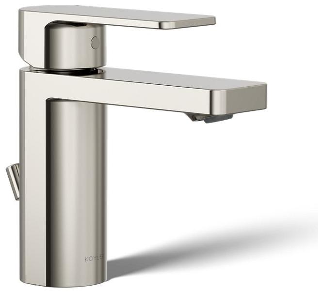 Parallel 0.5 GPM Single Hole Bathroom Faucet