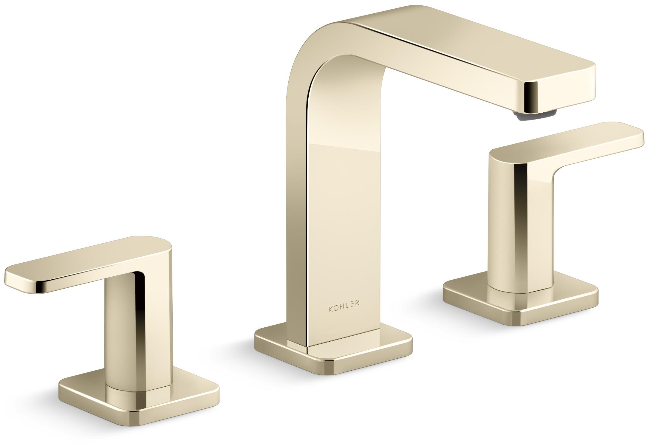 Parallel 1.2 GPM Widespread Bathroom Faucet with Pop-Up Drain Assembly