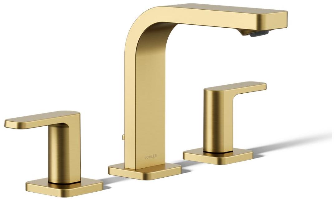 Parallel 0.5 GPM Widespread Bathroom Faucet