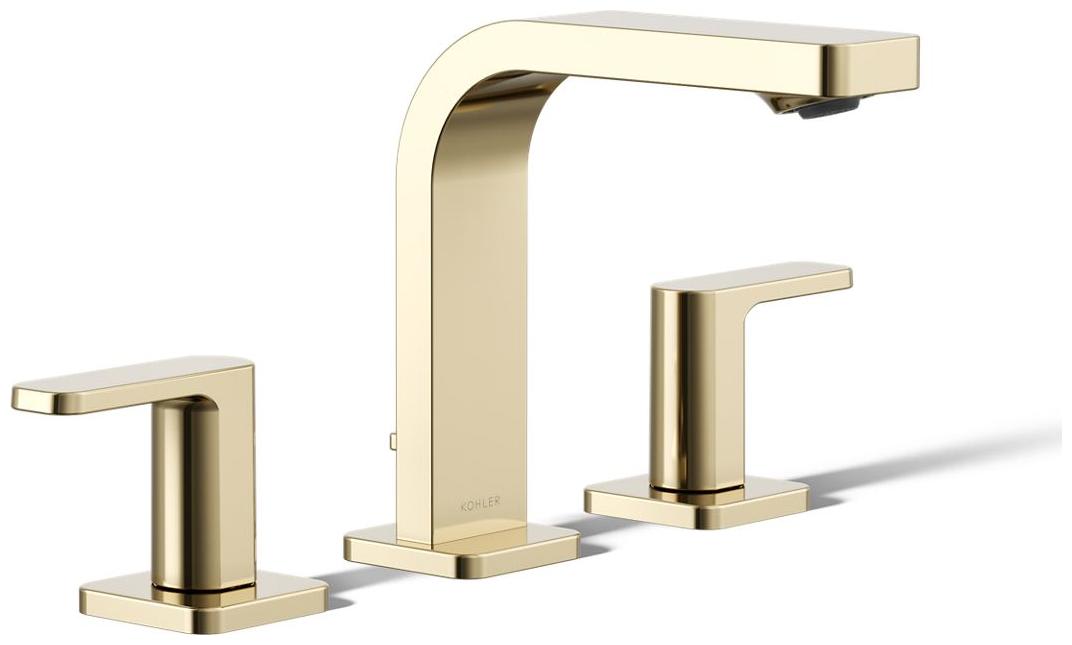 Parallel 0.5 GPM Widespread Bathroom Faucet