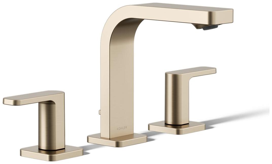 Parallel 0.5 GPM Widespread Bathroom Faucet