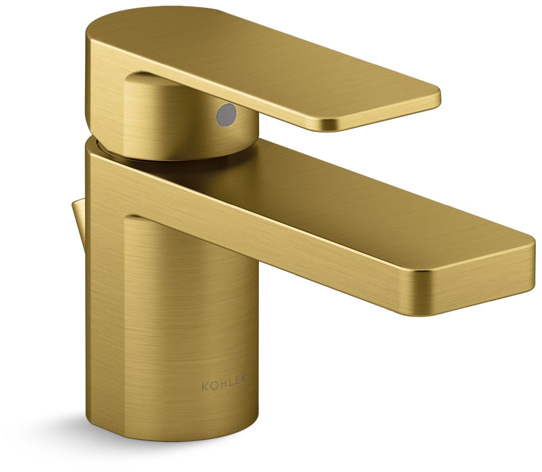 Parallel 1.2 GPM Single Hole Bathroom Faucet with Pop-Up Drain Assembly