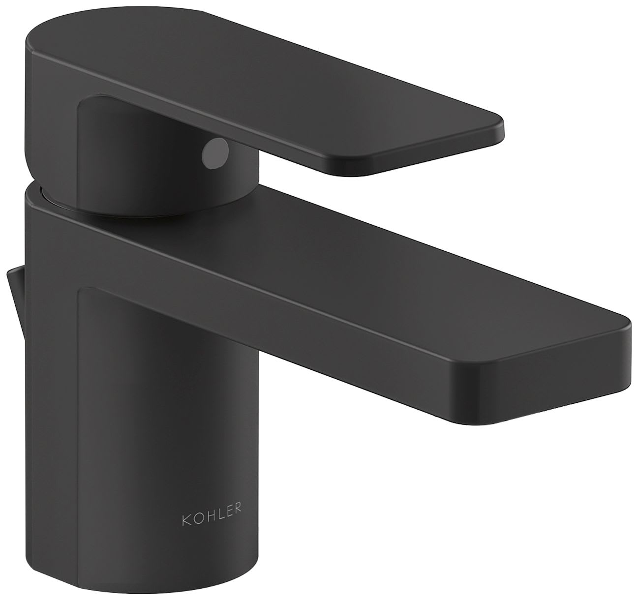 Parallel 1.2 GPM Single Hole Bathroom Faucet with Pop-Up Drain Assembly