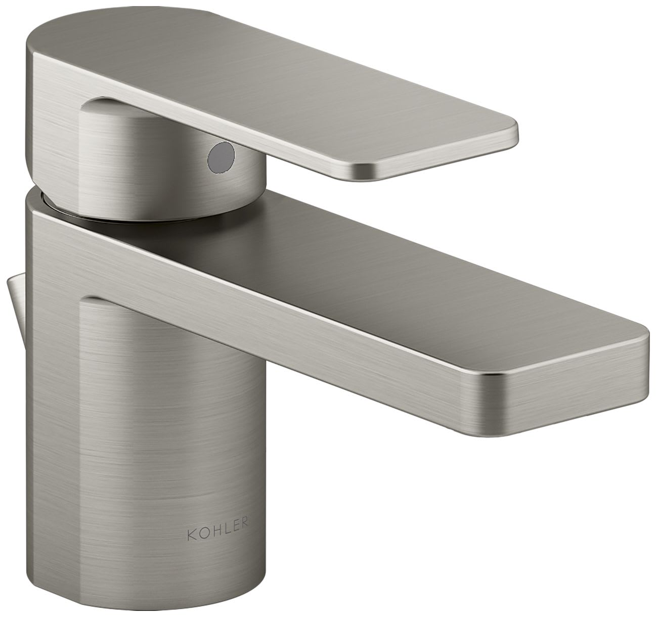 Parallel 1.2 GPM Single Hole Bathroom Faucet with Pop-Up Drain Assembly