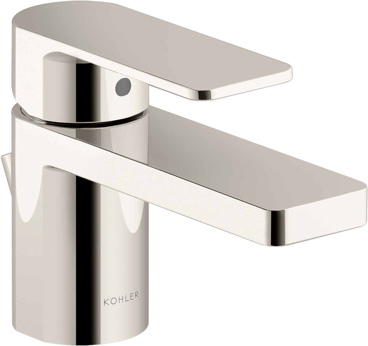 Parallel 1.2 GPM Single Hole Bathroom Faucet with Pop-Up Drain Assembly