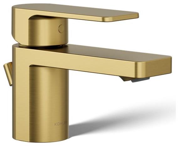 Parallel 1.0 GPM Single Hole Bathroom Faucet with Pop-Up Drain Assembly