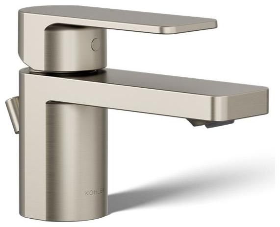 Parallel 1.0 GPM Single Hole Bathroom Faucet with Pop-Up Drain Assembly