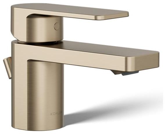 Parallel 1.0 GPM Single Hole Bathroom Faucet with Pop-Up Drain Assembly