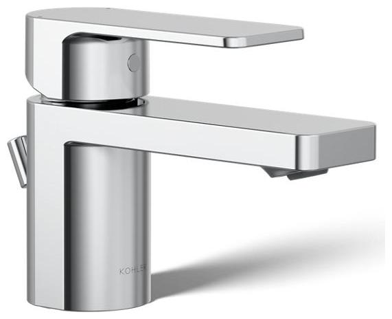 Parallel 1.0 GPM Single Hole Bathroom Faucet with Pop-Up Drain Assembly
