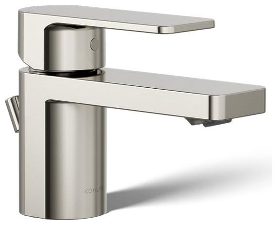 Parallel 1.0 GPM Single Hole Bathroom Faucet with Pop-Up Drain Assembly