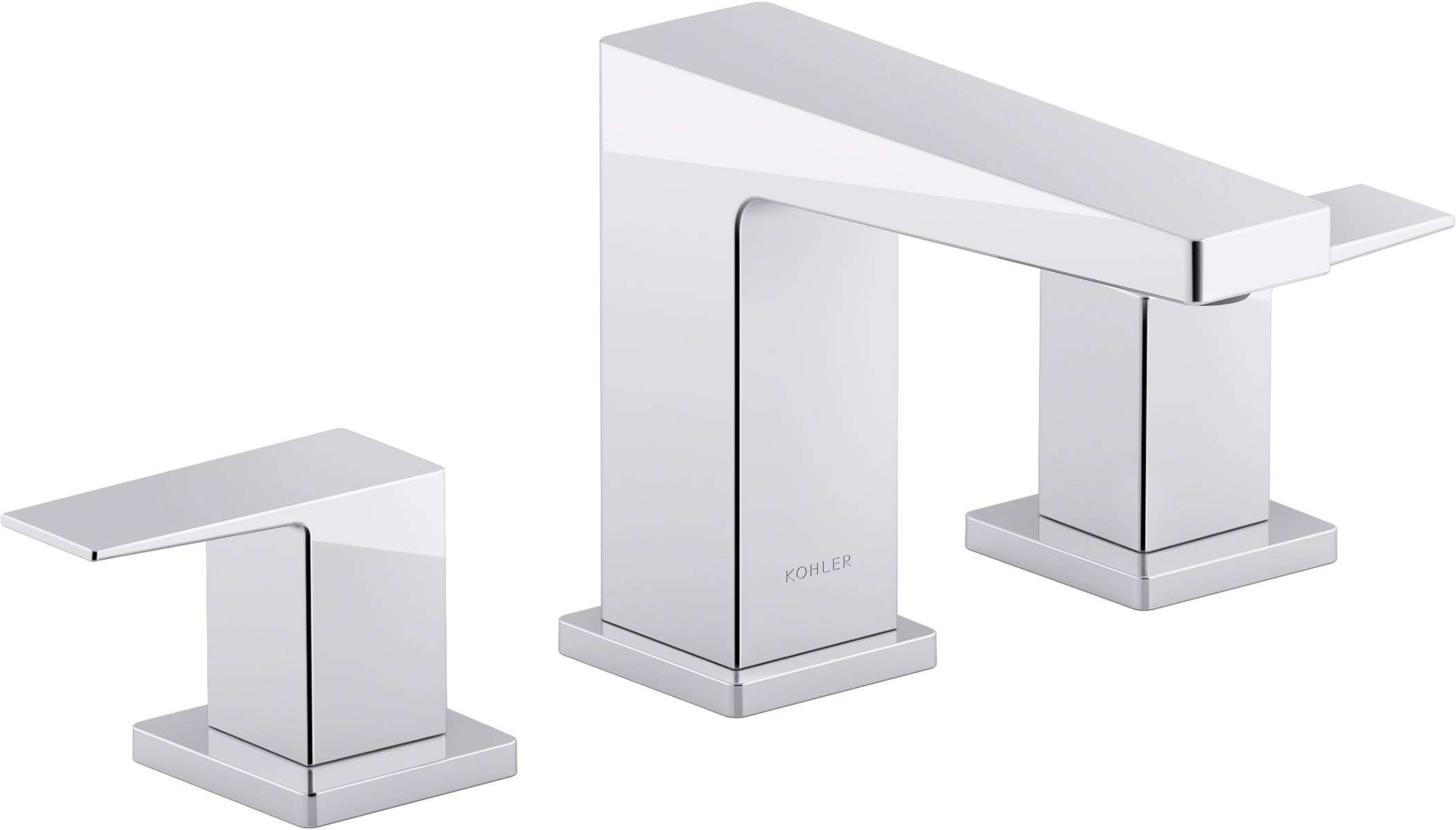 Honesty 0.5 GPM Widespread Bathroom Faucet with Pop-Up Drain Assembly