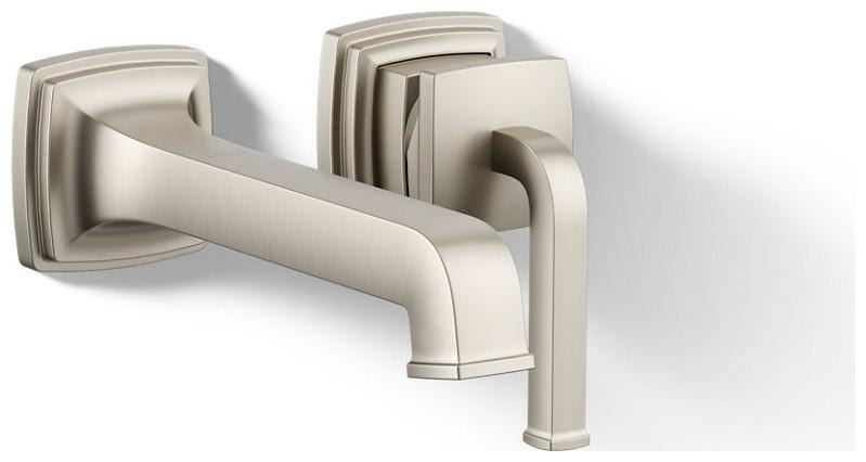 Riff 1.2 GPM Wall Mounted Widespread Bathroom Faucet