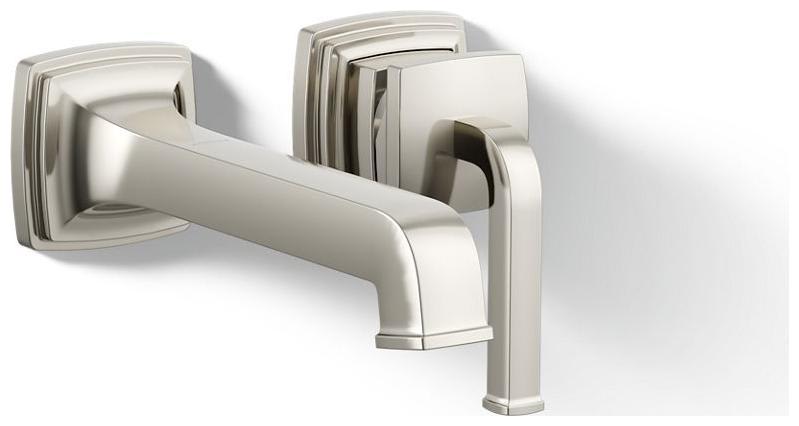 Riff 1.2 GPM Wall Mounted Widespread Bathroom Faucet