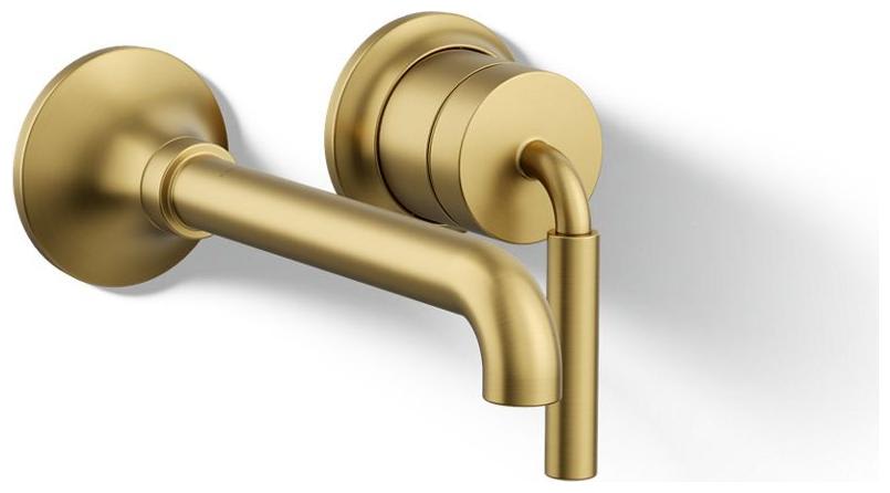 Tone 1.2 GPM Wall Mounted Widespread Bathroom Faucet