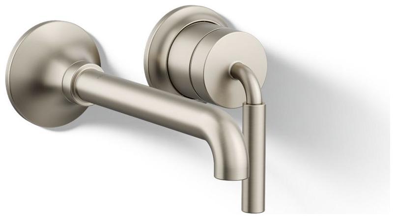 Tone 1.2 GPM Wall Mounted Widespread Bathroom Faucet