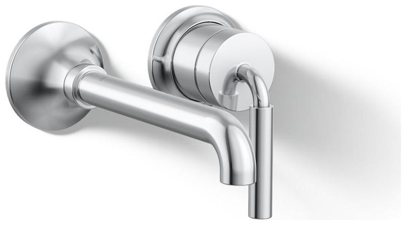 Tone 1.2 GPM Wall Mounted Widespread Bathroom Faucet
