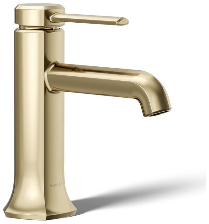 Occasion 0.5 GPM Single Hole Bathroom Faucet with Pop-Up Drain Assembly