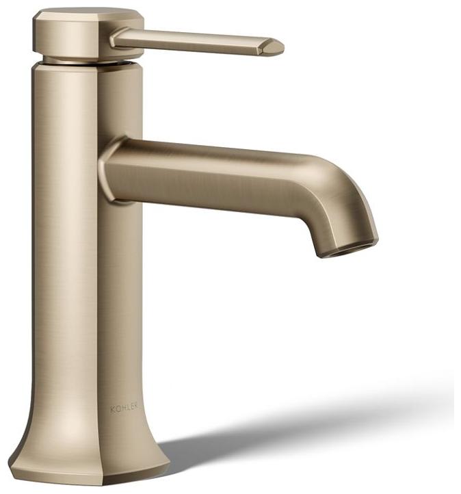 Occasion 0.5 GPM Single Hole Bathroom Faucet with Pop-Up Drain Assembly