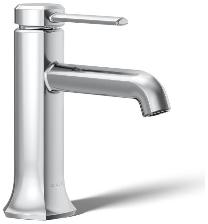 Occasion 0.5 GPM Single Hole Bathroom Faucet with Pop-Up Drain Assembly