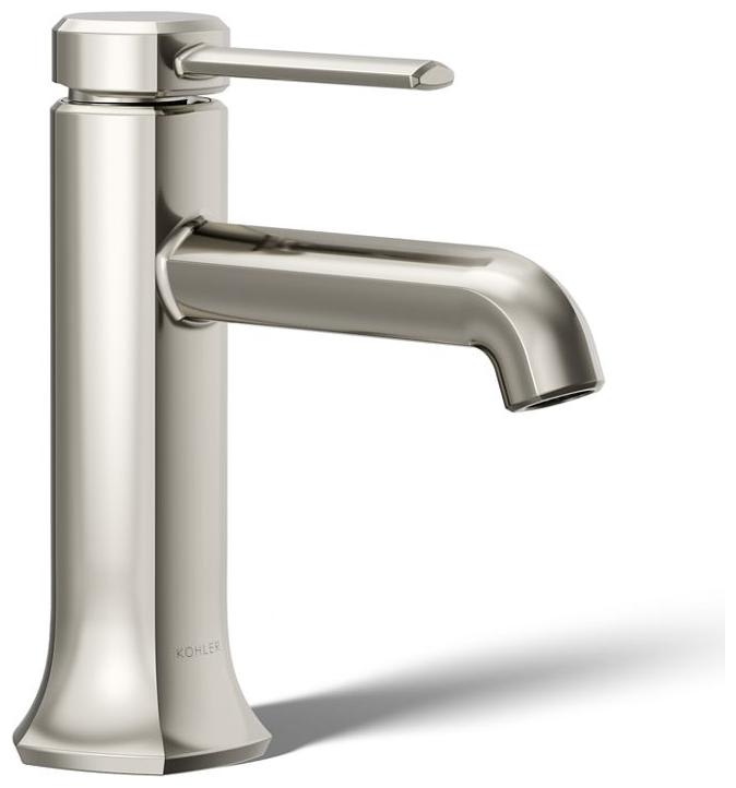 Occasion 0.5 GPM Single Hole Bathroom Faucet with Pop-Up Drain Assembly