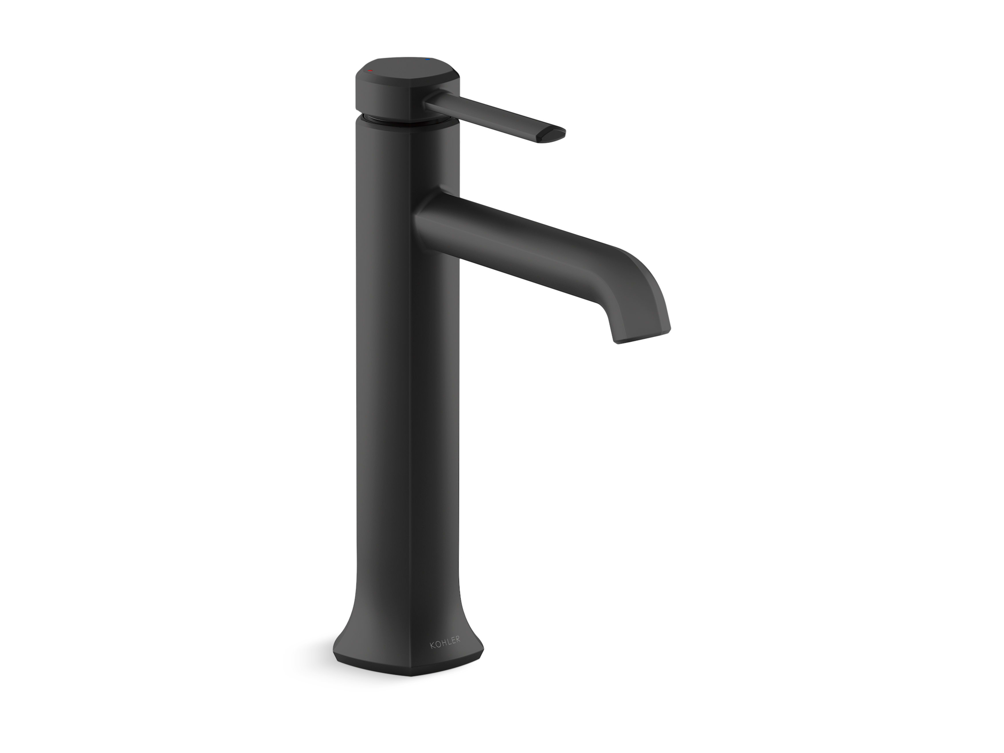 Occasion 1.2 GPM Vessel Single Hole Bathroom Faucet with Touch-Activated Drain