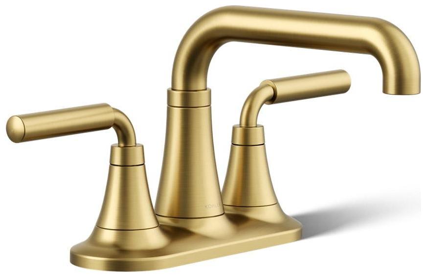 Tone 1.0 GPM Centerset Bathroom Faucet with Clicker Drain Assembly