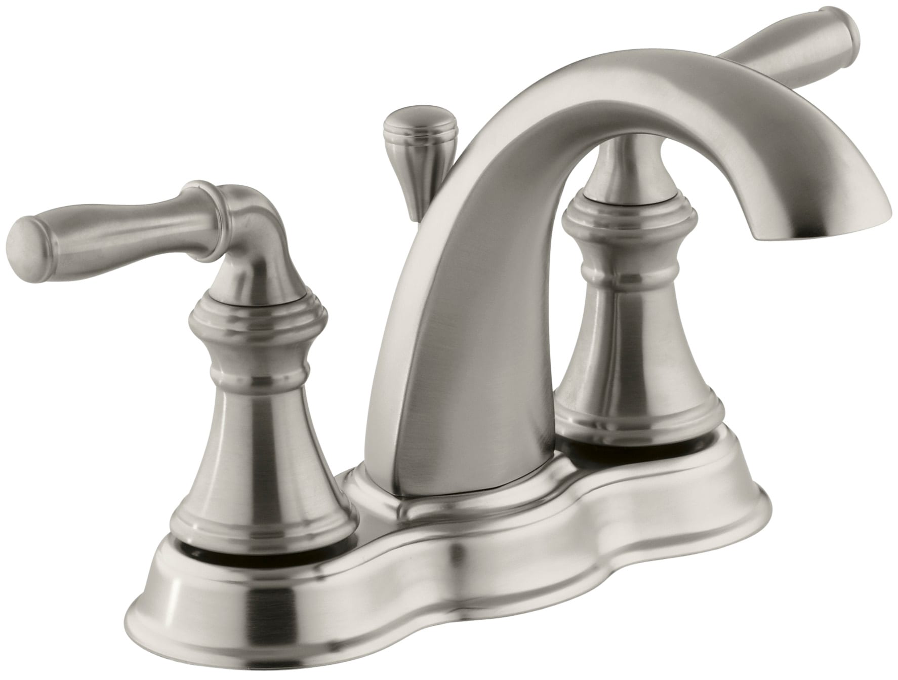 Devonshire Centerset Bathroom Faucet – Free Metal Pop-Up Drain Assembly with purchase