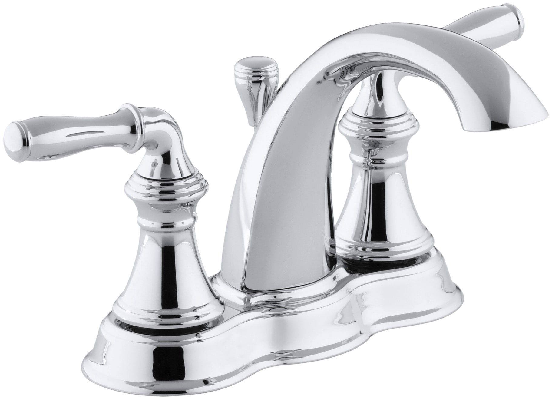Devonshire Centerset Bathroom Faucet – Free Metal Pop-Up Drain Assembly with purchase