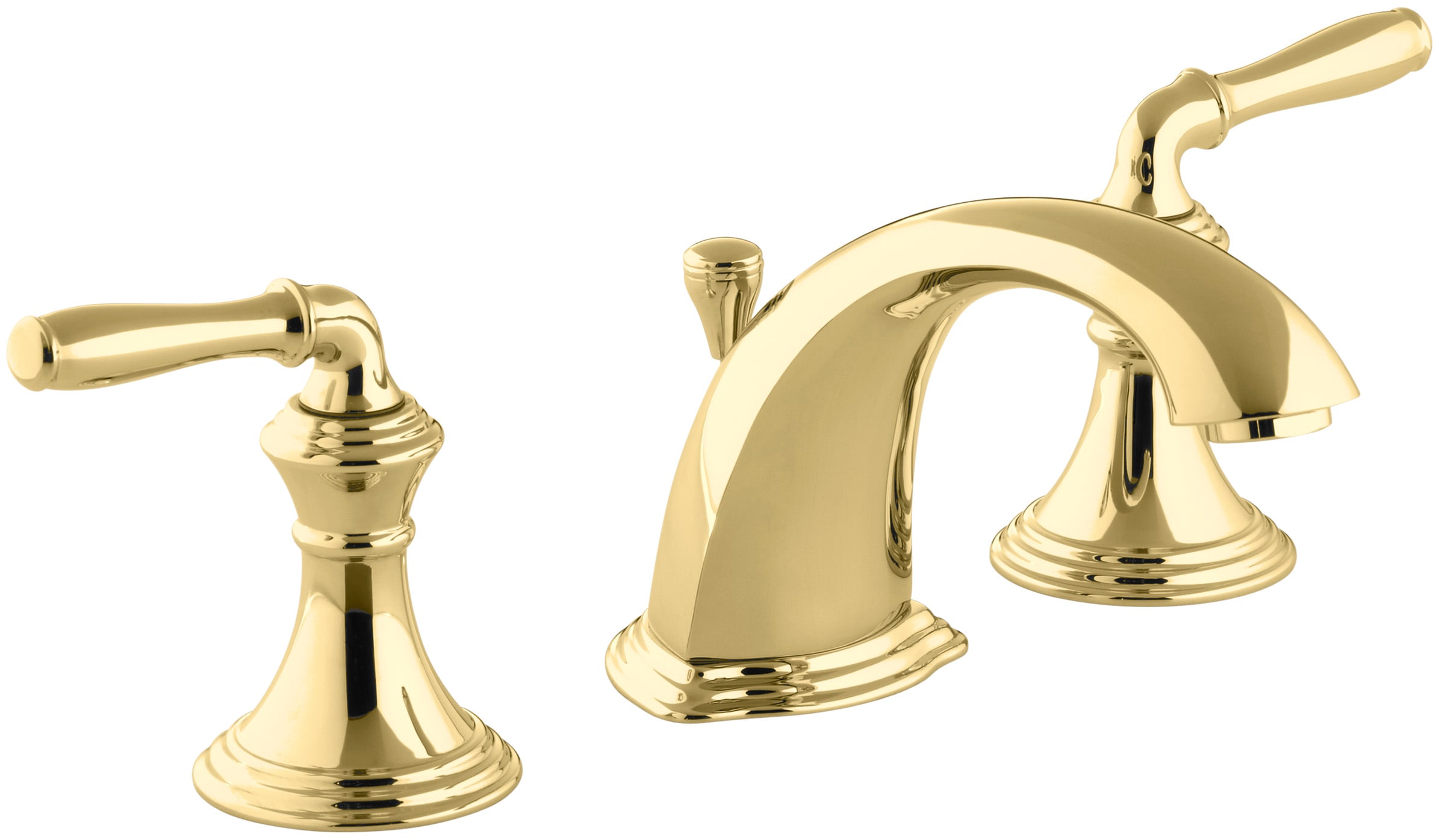Devonshire Widespread Bathroom Faucet with UltraGlide Valve and Quick Mount Technology – Free Metal Pop-Up Drain Assembly with Purchase