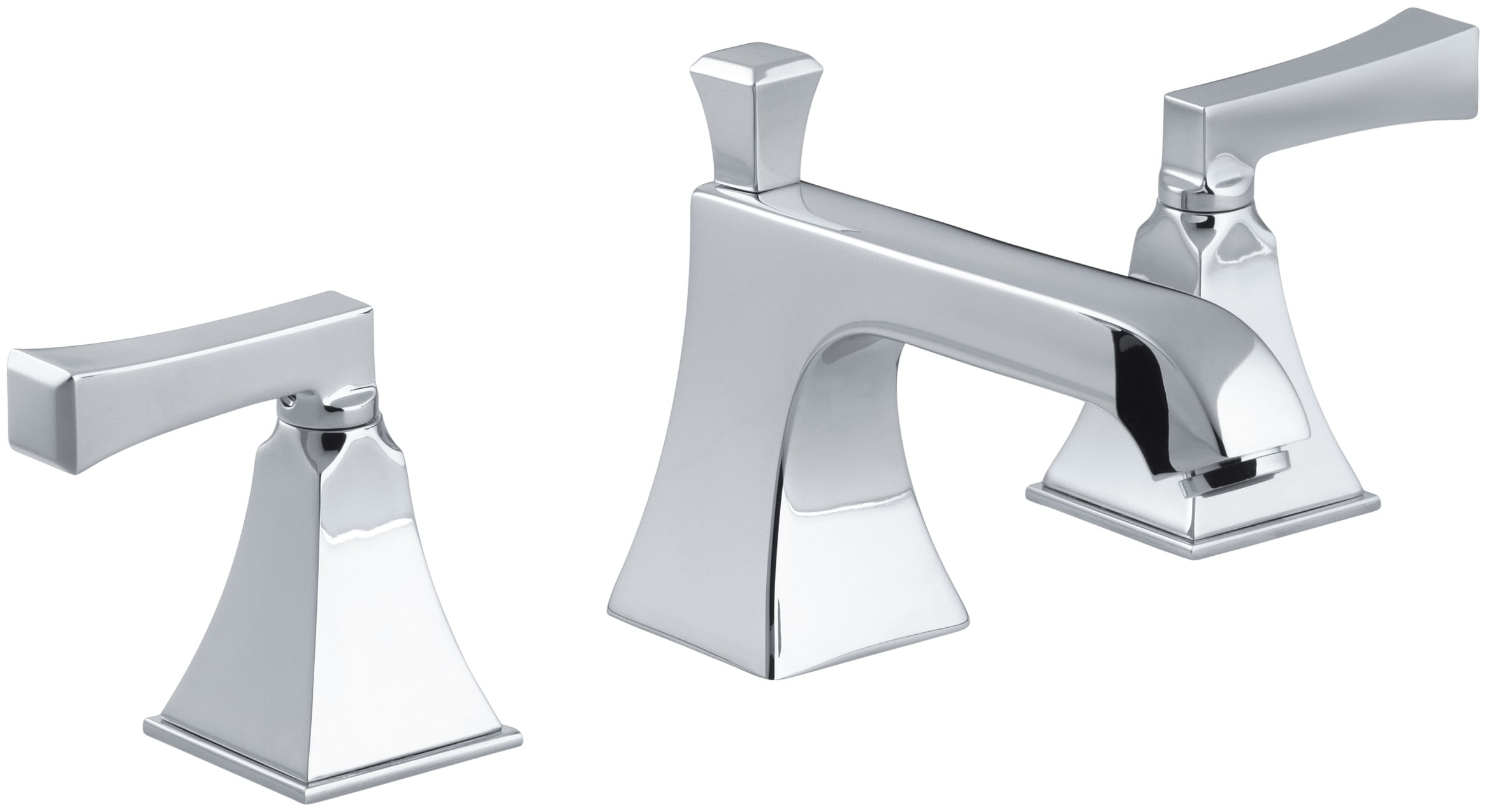 Memoirs Widespread Bathroom Faucet with Ultra-Glide Valve Technology – Free Metal Pop-Up Drain Assembly with purchase