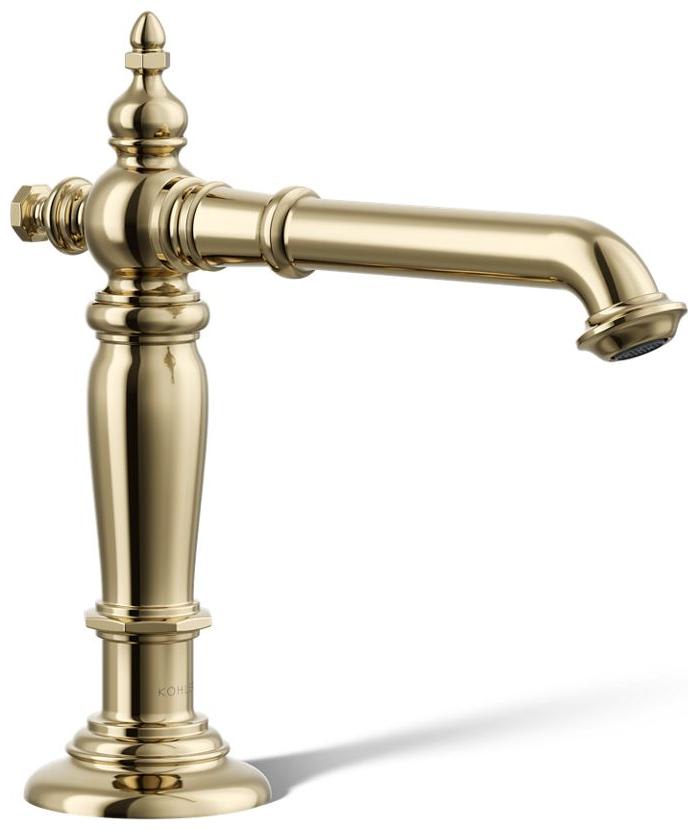 Artifacts 1.2 GPM Widespread Bathroom Faucet with Pop-Up Drain Assembly – Less Handles