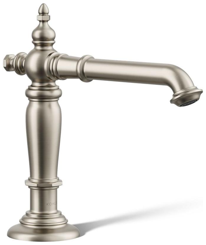 Artifacts 1.2 GPM Widespread Bathroom Faucet with Pop-Up Drain Assembly – Less Handles