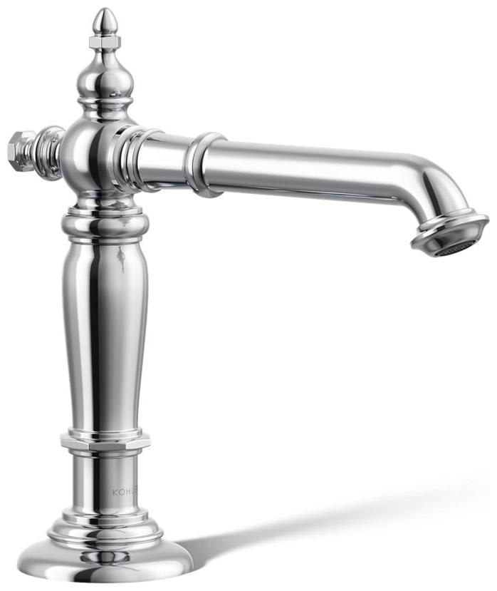 Artifacts 1.2 GPM Widespread Bathroom Faucet with Pop-Up Drain Assembly – Less Handles