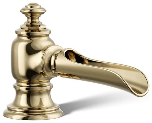 Artifacts 1.2 GPM Widespread Bathroom Faucet with Pop-Up Drain Assembly – Less Handles