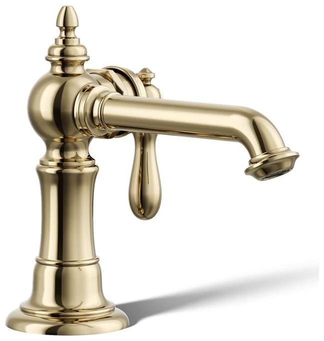 Artifacts 1.2 GPM Single Hole Bathroom Faucet with Pop-Up Drain Assembly