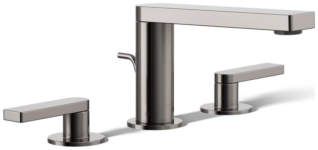 Composed Widespread Bathroom Faucet with Lever Handles – Pop Up Included