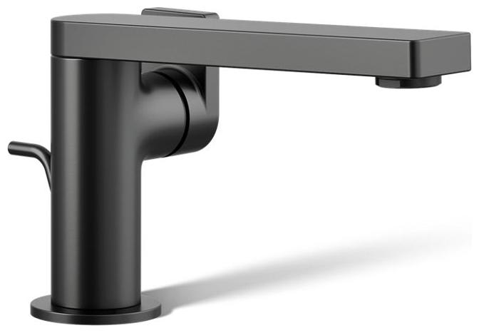 Composed 1.2 GPM Single Hole Bathroom Faucet with Pop-Up Drain Assembly