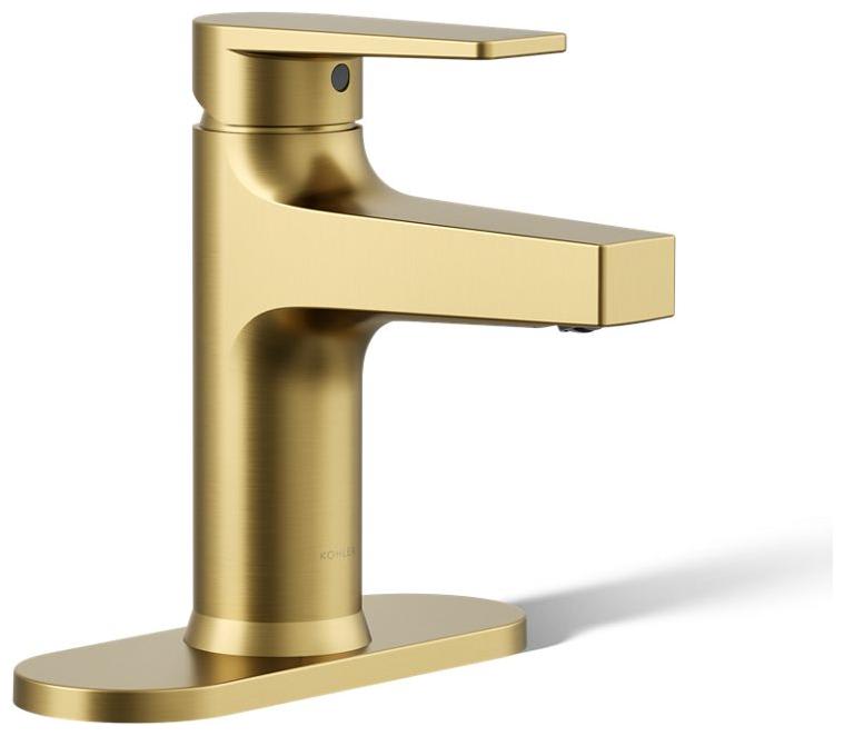 Taut 1.2 GPM Single Hole Bathroom Faucet with Pop-Up Drain Assembly
