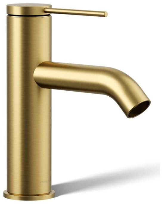Components 1.2 GPM Single Hole Bathroom Faucet with Pop-Up Drain Assembly