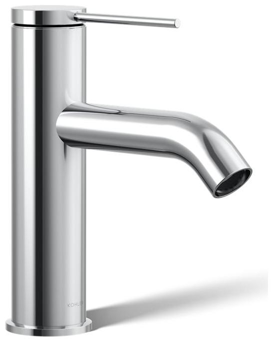 Components 1.2 GPM Single Hole Bathroom Faucet with Pop-Up Drain Assembly