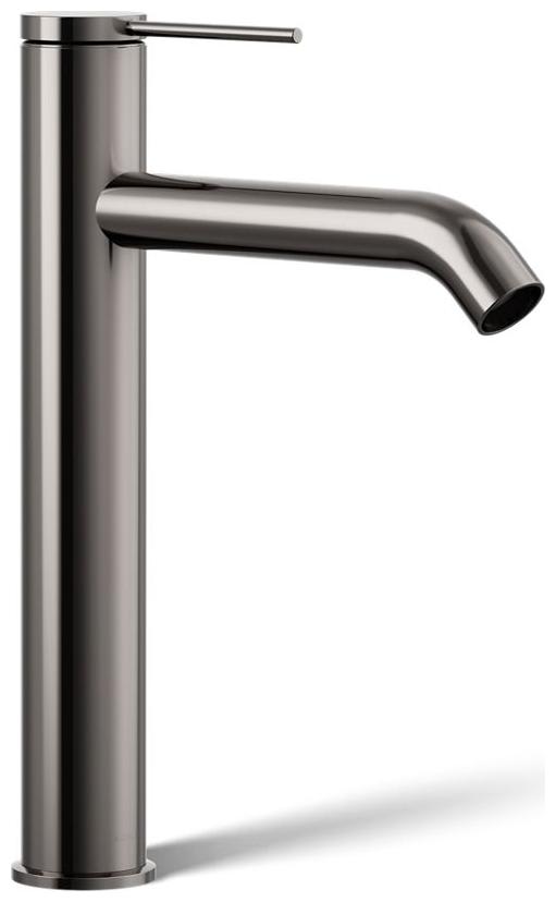 Components 1.2 GPM Vessel Single Hole Bathroom Faucet with Pop-Up Drain Assembly