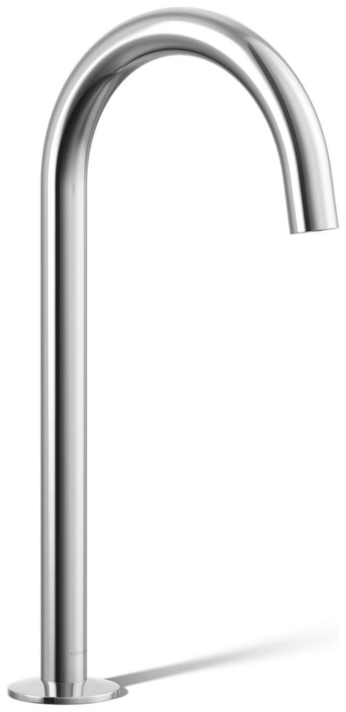 Components 1.2 GPM Single Hole Bathroom Faucet with Pop-Up Drain Assembly – Less Handles