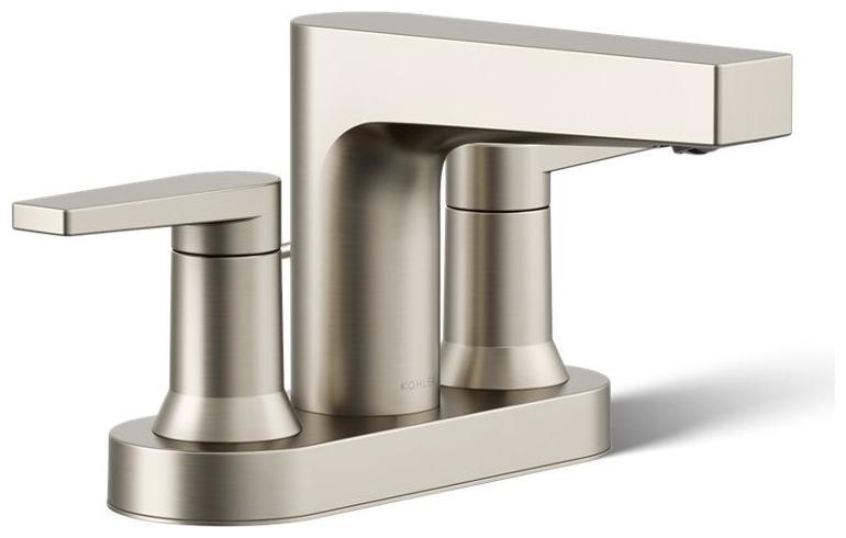 Taut 1.2 GPM Centerset Bathroom Faucet with Pop-Up Drain Assembly