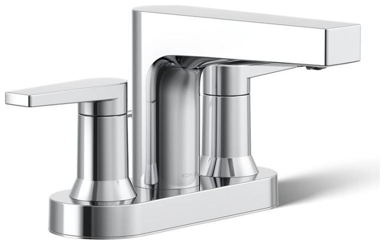 Taut 1.2 GPM Centerset Bathroom Faucet with Pop-Up Drain Assembly