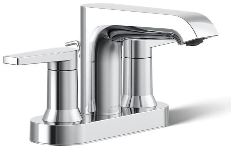Hint 1.2 GPM Centerset Bathroom Faucet with Pop-Up Drain Assembly