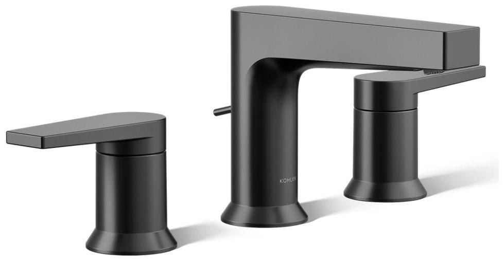Taut 1.2 GPM Widespread Bathroom Faucet with Pop-Up Drain Assembly