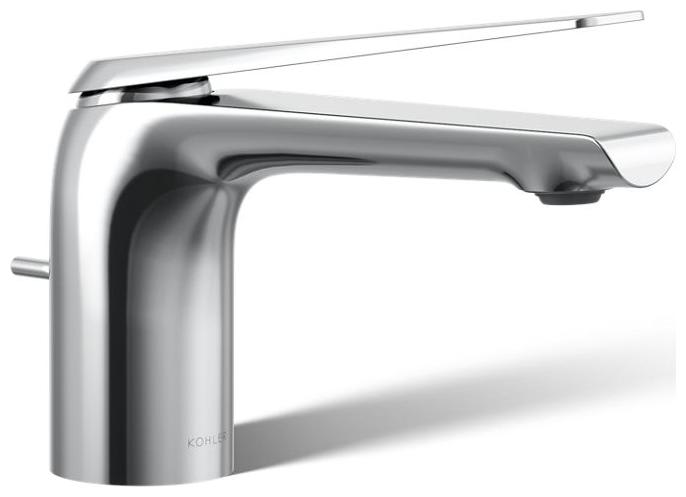 Avid 0.5 GPM Single Hole Bathroom Faucet with Pop-Up Drain Assembly
