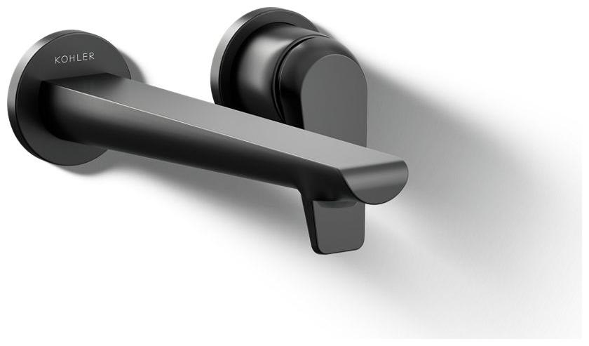Avid 1.2 GPM Wall Mounted Mini-Widespread Bathroom Faucet